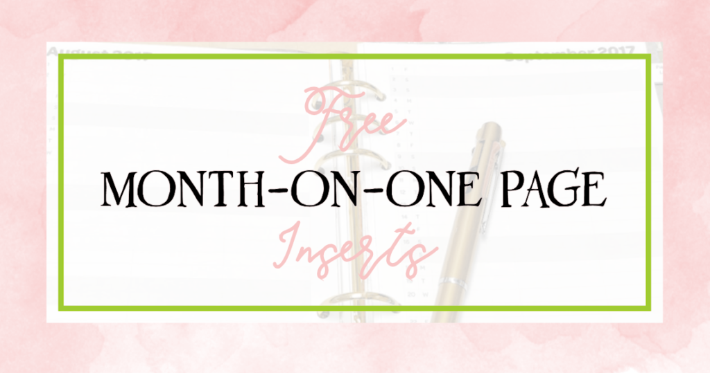 Free Printable Planner Inserts 2020 Future-Planning (Dated) - Zealaneous